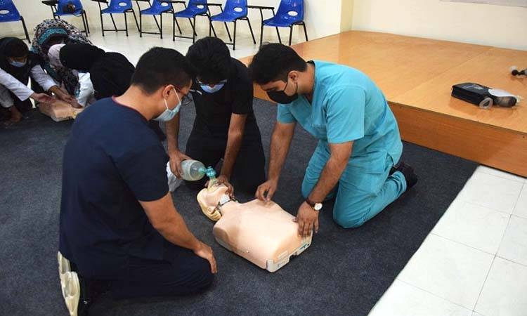 HITEC-IMS conducts Basic Life Support training for faculty