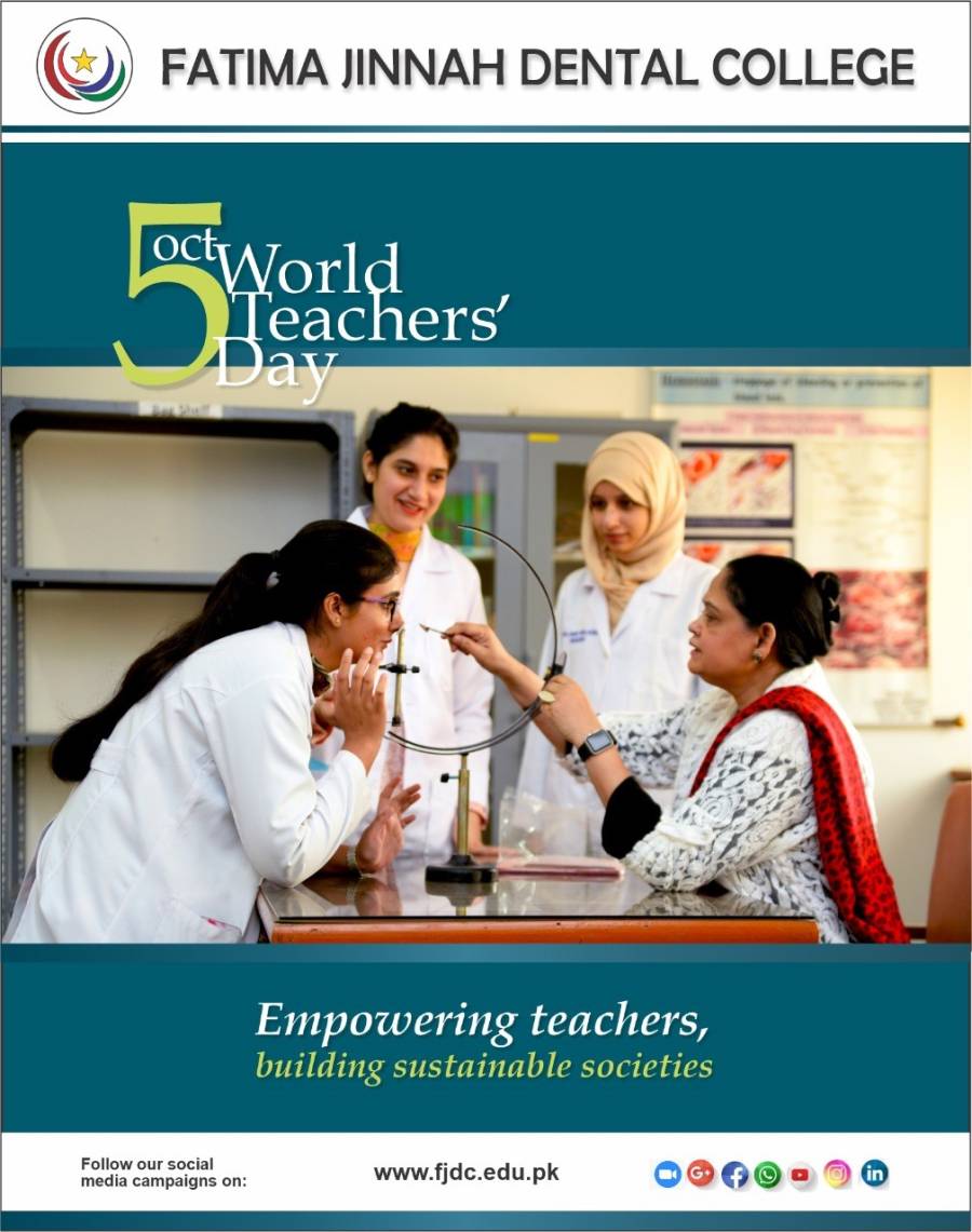 Teachers At The Heart Of Education Recovery: FJDC Celebrates World Teachers Day