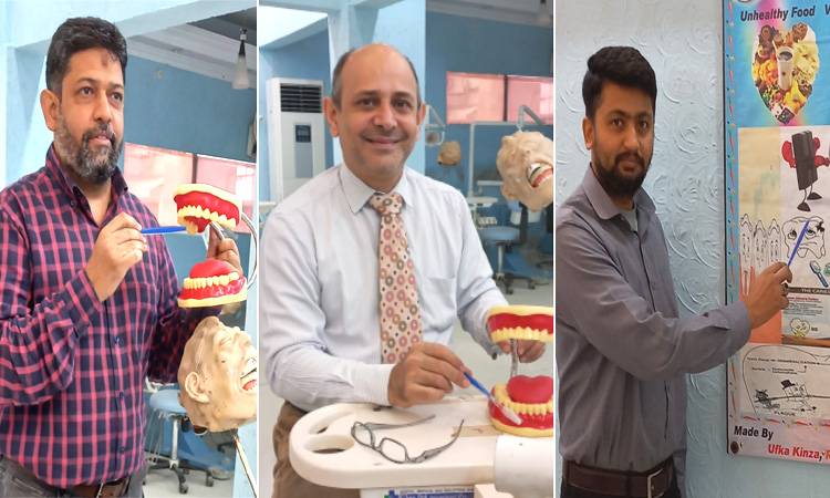 SSCMS conducts hands-on preventive dentistry