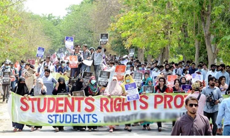 Hunger strike against PMC shifts students to hospital
