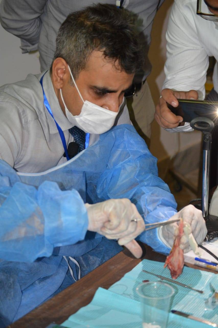Periodontology workshop conducts at Gandhara University