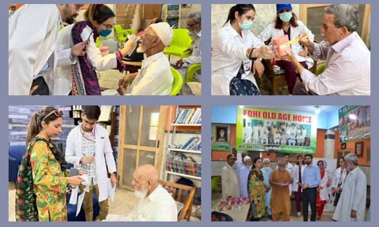 BUDC conducts oral health awareness at Edhi Old Home