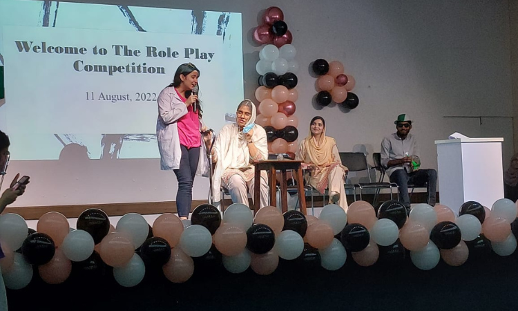 LCMD Department of Medical Education oragnised role play competition for BDS students