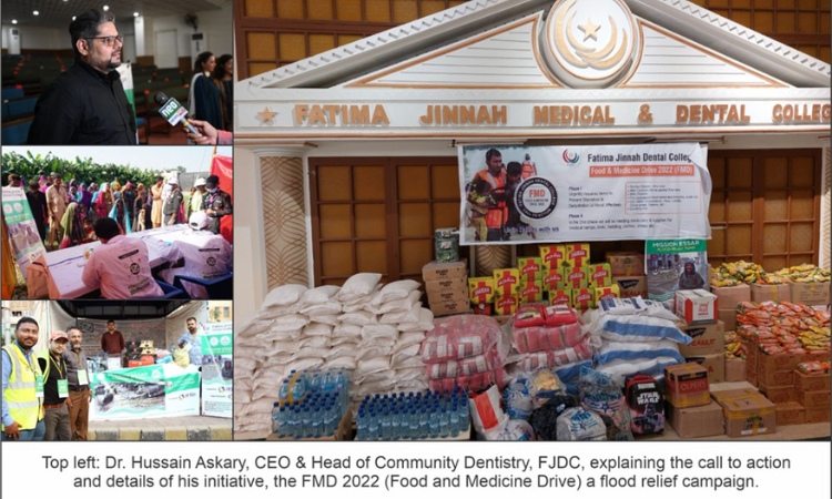 FJDC’s FMD: Food and medicine drive for flood victims