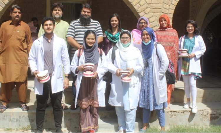 Community outreach activity by Baqai Dental College