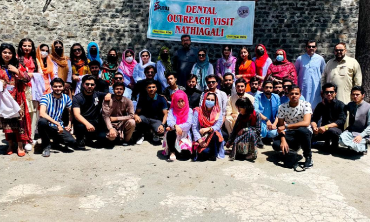 Student Community Outreach Program and Education in Nathiagali