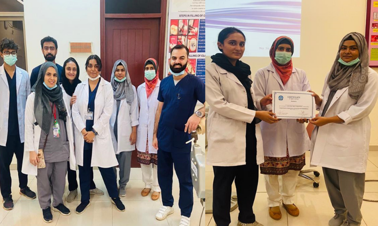 Role-playing competition among third year dental students 