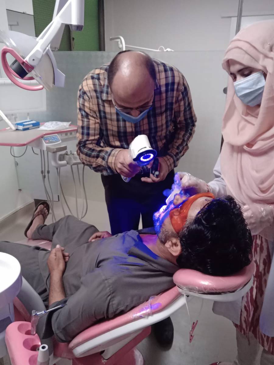 Latest oral cancer detection device available in Pakistan 