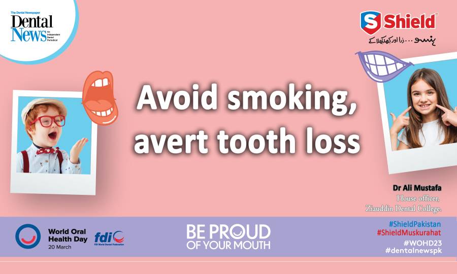 Avoid smoking, avert tooth loss