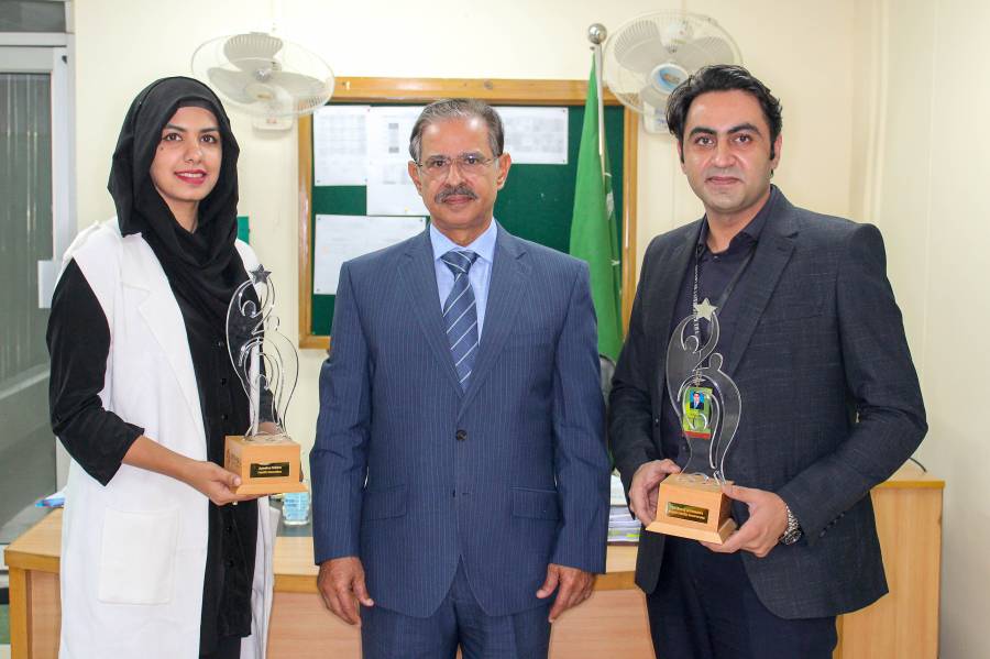 UCMD honours its two faculty members for their work 