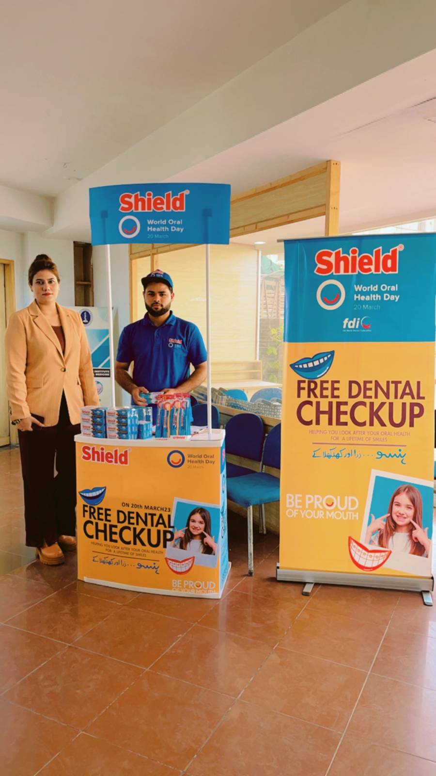 AIDM’s week-long drive for oral hygiene    