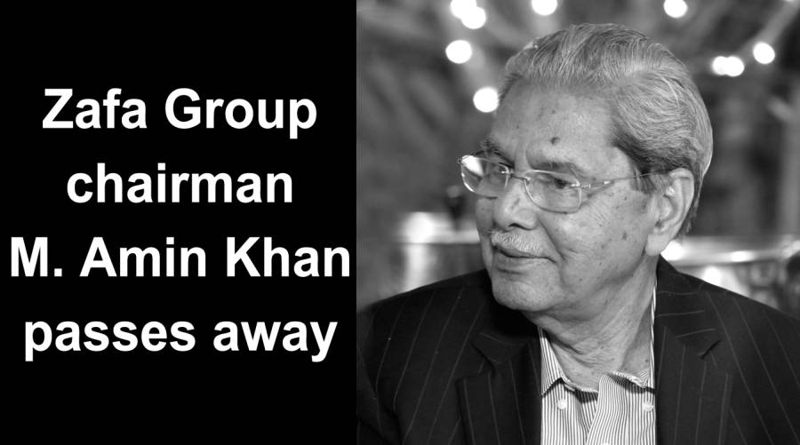 Zafa Group chairman M. Amin Khan passes away