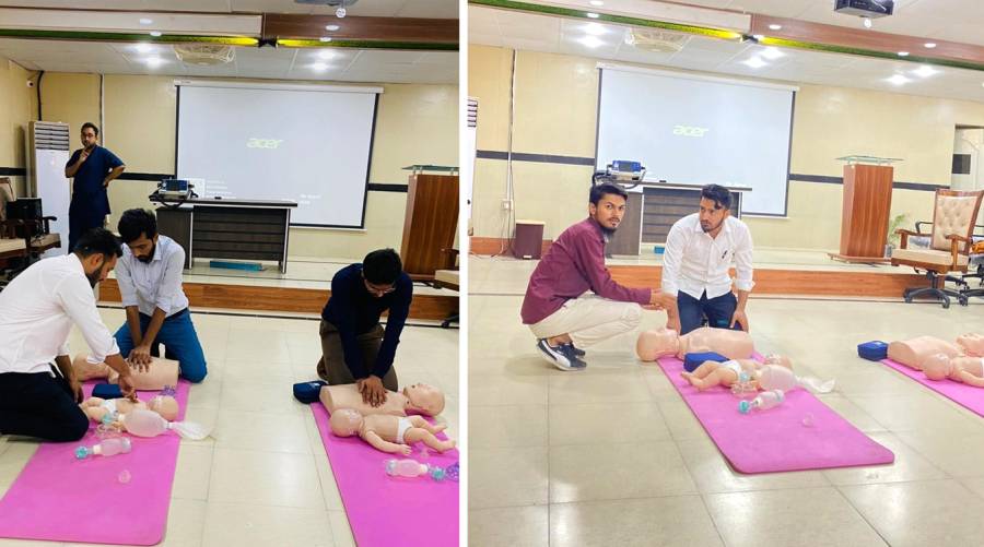 NID Workshop equips BDS students with life-saving skills