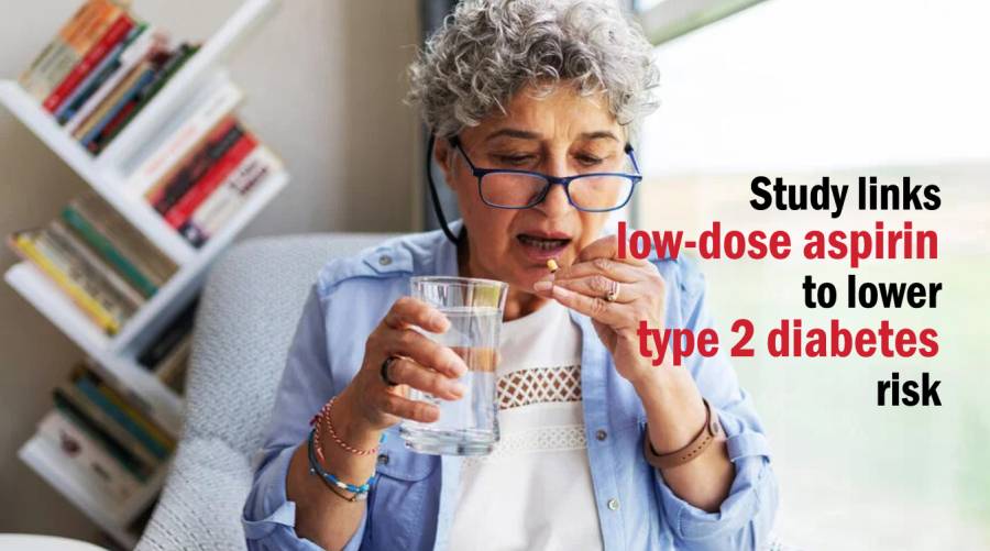 Study links low-dose aspirin to lower type 2 diabetes risk  