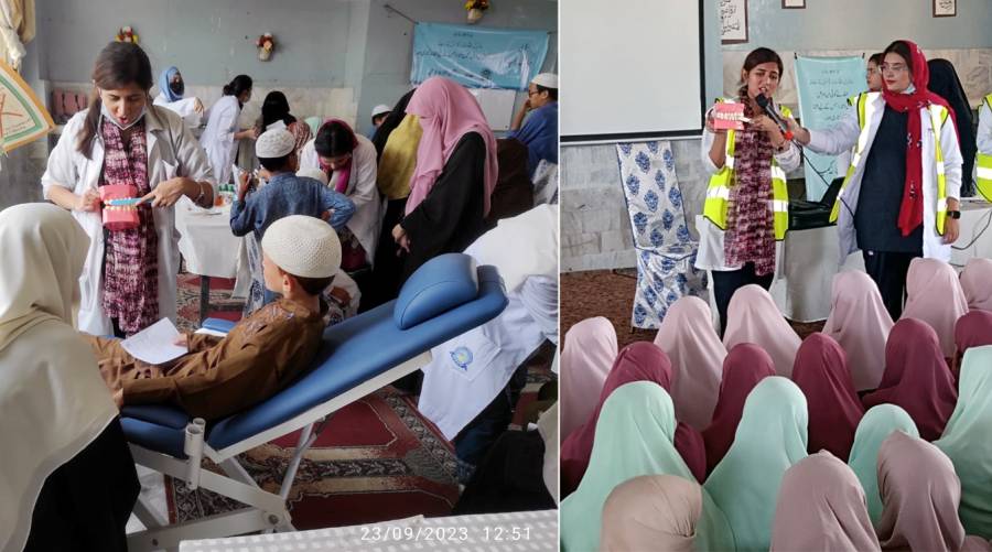 DDC team screens 600 seminary students for oral ailments