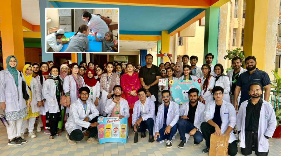 LCMD team conducts dental checkup of 250 kids with special needs