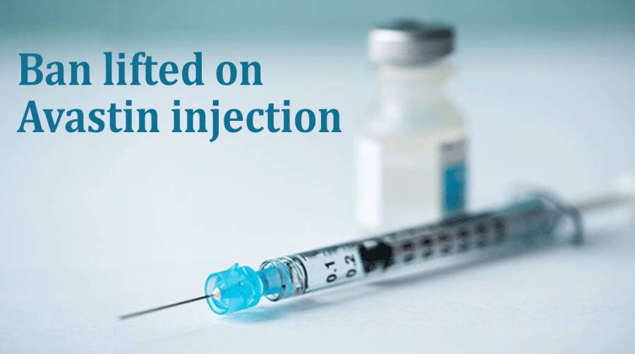 Ban lifted on Avastin injection