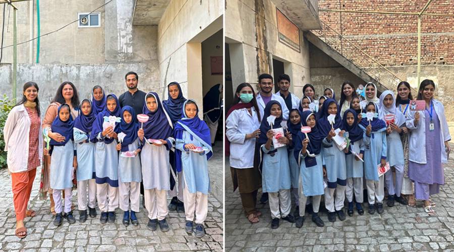 PADS body holds dental camp for schoolgirls in Lahore