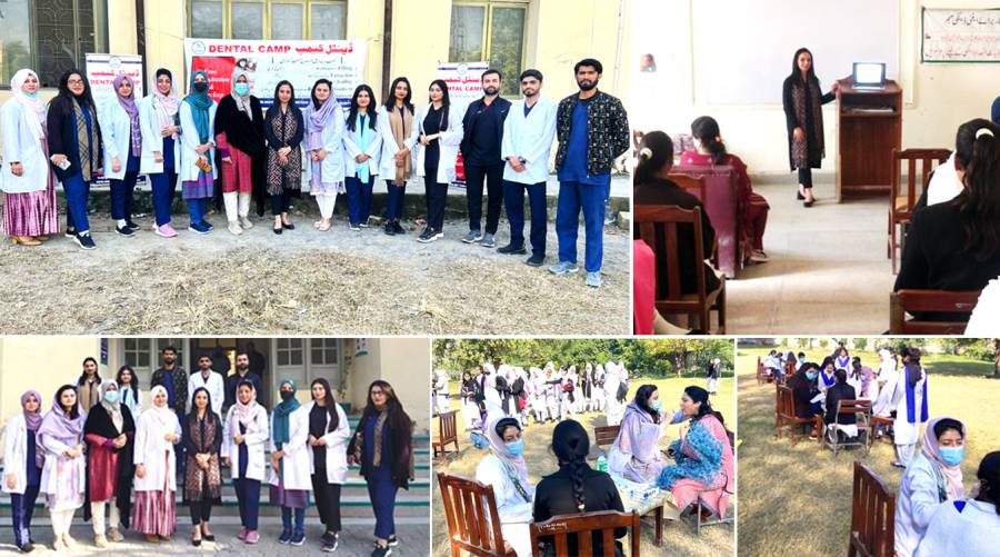 HITEC-IMS College holds oral screening camps 