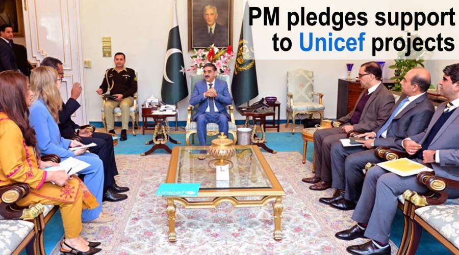 PM pledges support to Unicef projects