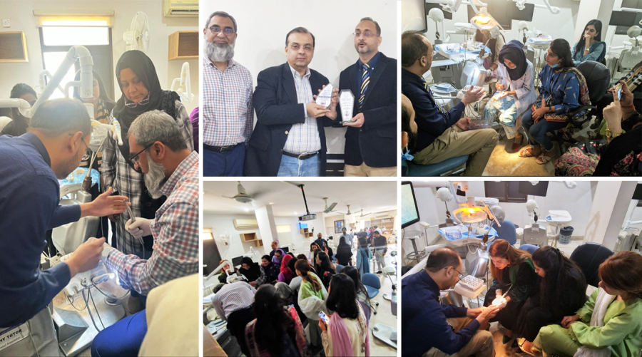HDC holds hands-on workshop on dental implants for faculty